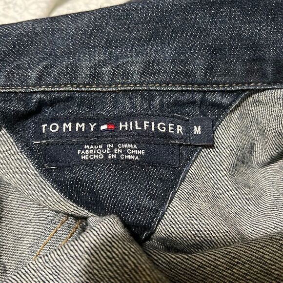 WOMENS TOMMY HILFIGER DENIM  JACKET MEDIUM - Picture 3 of 4